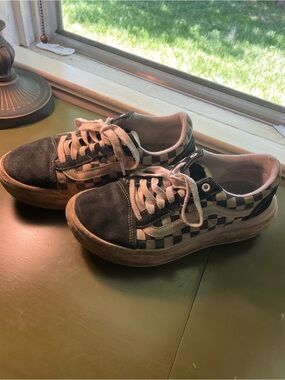Vans Chunky Checkerboard Skate Sneakers